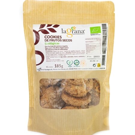 Cookies De Frutos Secos La Grana Eco 185g 600