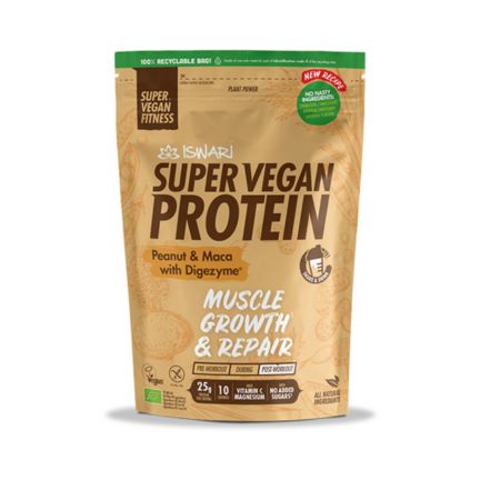 118522843 Proteina Peanut I Maca 400gr Iswari Eco