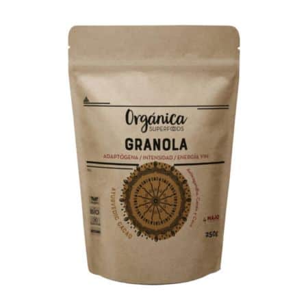 122660925 Granola Ayurvedic Cacao 250g Orgánica Superfoods Eco