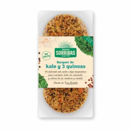 128896014 Hamburguesa De Kale I Quinoa 2x80g Sorribas Eco
