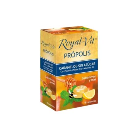 137244248 Caramels Propolis Sense Sucre 18 Unit Royal Vit