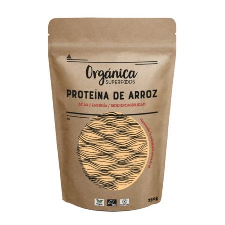 Proteina D'arròs 250gr Orgánica Superfoods