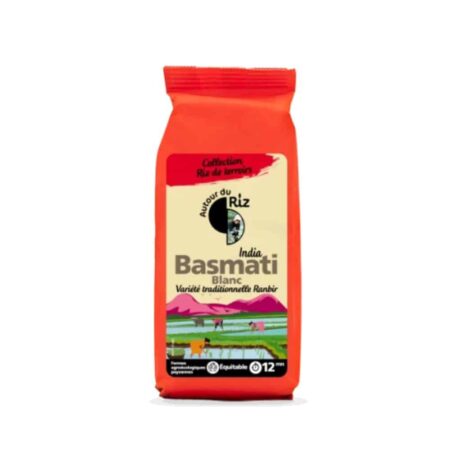 144343978 Arròs Basmati Blanc Comerç Just 500gr Autour Du Riz Eco 3760103144700