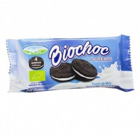 152124917 Galetes Xoco Farcides Crema Biochoc 70gr Belsi Eco 8413115006751