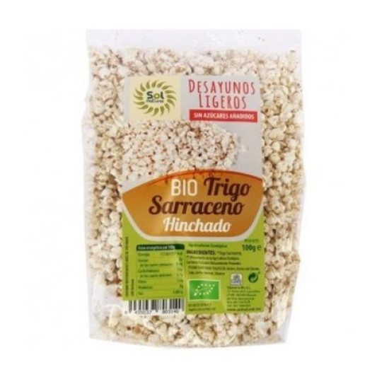 Blat sarraí inflat 100gr SOLnaturral ECO - Cereals barretes i musli