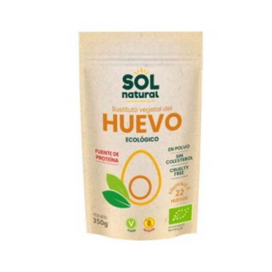 Ou vegetal en pols 350gr SolNatural ECO - Ous