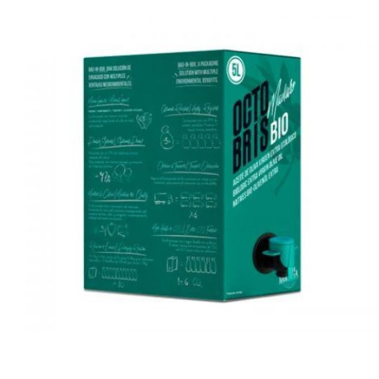 Bag in Box Extra Virgin Olive Oil EVOO 5L Octobris ECO - Oils and Vinegars