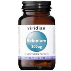Selenio 200ug 30caps Viridian