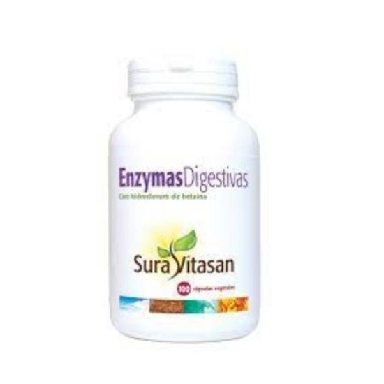 Enzymas Digestivas 100 cap Sura Vitasan - Enzimas digestivas y probióticas