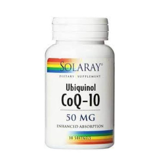 Ubiquinol Coq10 30perlas Solaray - Antioxidantes