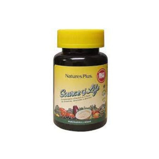 Source Of Life Vitamin 60 Comp Natures Plus - Vitaminas y minerales