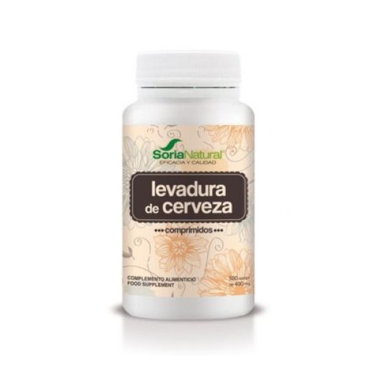 Levure de bière 500 comp Soria Natural - Digestive system