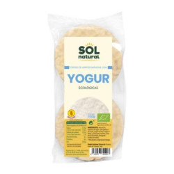 Tortetes d'Arros bathed in Natural Gluten-Free Yogurt 100gr Sol Na