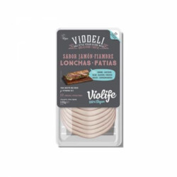 Rebanadas Jamón Pollo Vegano Sin Gluten 100gr Violife
