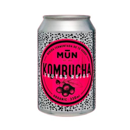 kombucha Fruits rojos 330ml Mun ECO - Refrescos