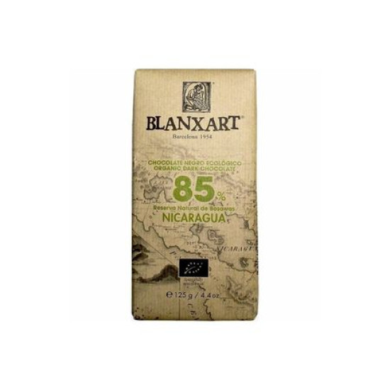 Chocolate Negro 85% 80g Blanxart ECO - Chocolate y Caramelos