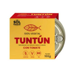 Gluten Free Vegan Mackerel 160g TunTun Sol Natural ECO