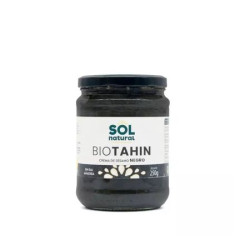 Tahin negre sense sal afegida 250gr SolNatural ECO