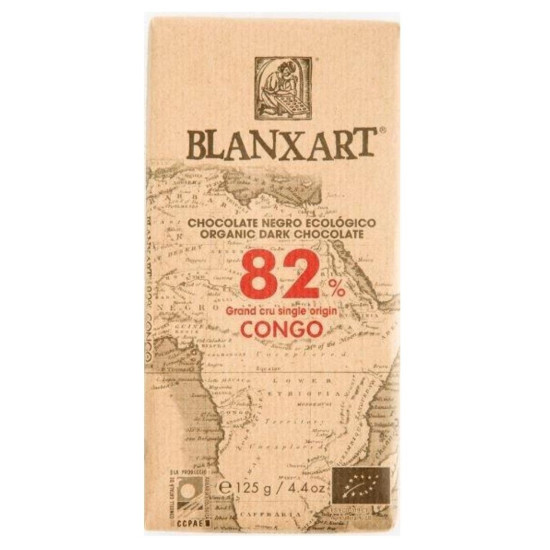 Chocolate Negro 82% Congo 80gr Blanxart ECO - Chocolate y Caramelos