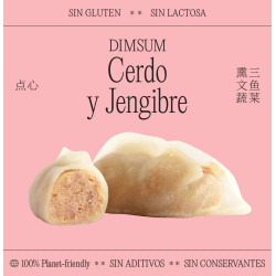 Dimsum de Cerdo y Jengibre 5 Ud. Sin Gluten Wong Family