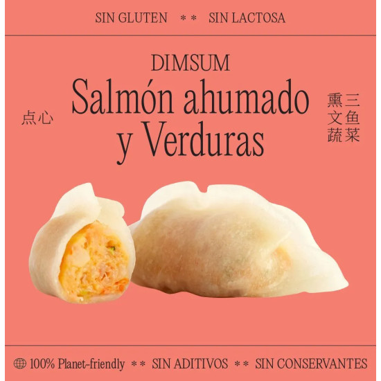 Dimsum Salmon i Verdures 5unt The Wong Family - Plats Preparats Congelats