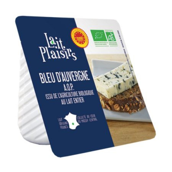 Bleu Dauvergne AOP 125gr Lait Plaisirs ECO - Quesos