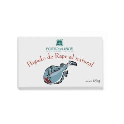 Hígado de Rape al Natural 120g Porto Muiños
