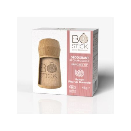 Applicateur et recharge déodorant amande 45gr BoStick - Soins Personnels