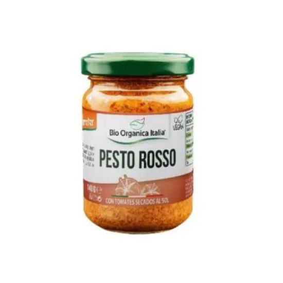 Pesto Rosso 140g Bio Organica Italia ECO - Salsas