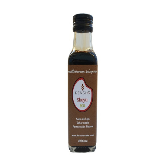 Shoyu Salsa Soja Fermentación Natural 250ml Kensho ECO - Salsas