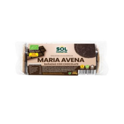 Biscuits Maria enrobés de chocolat sans gluten 245 g Sol Natural ECO