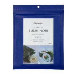 Sushi Nori Japonesa 7x17g Clearspring ECO
