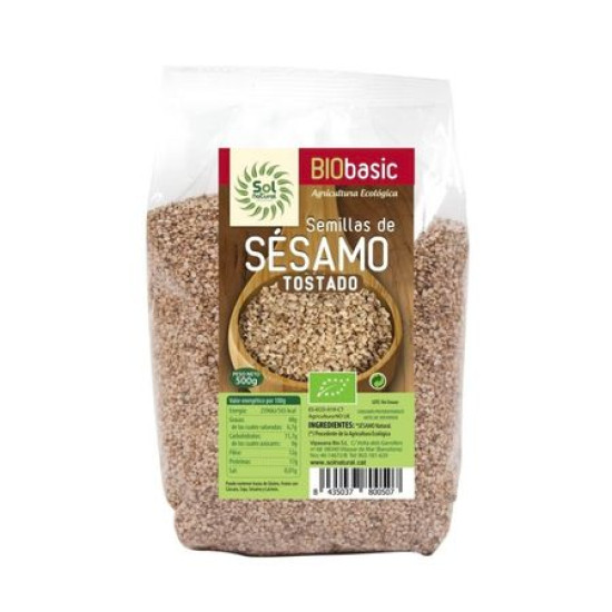 Semillas de Sesamo Torrado 500g Sol Natural ECO - Semillas