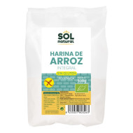 Farina d'Arròs Integral Sense Gluten 500g Sol Natural ECO