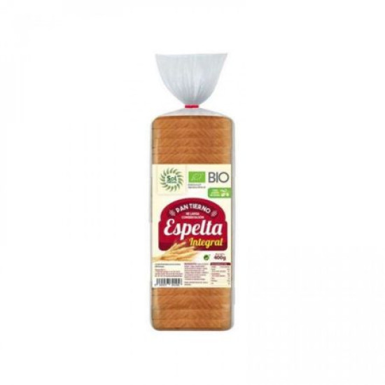 Pan de Molde de espelta Integral 400g Sol Natural ECO - Panadería