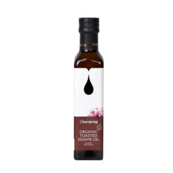 Aceite de sesam tostado prensado en frío 500ml Clearspring ECO