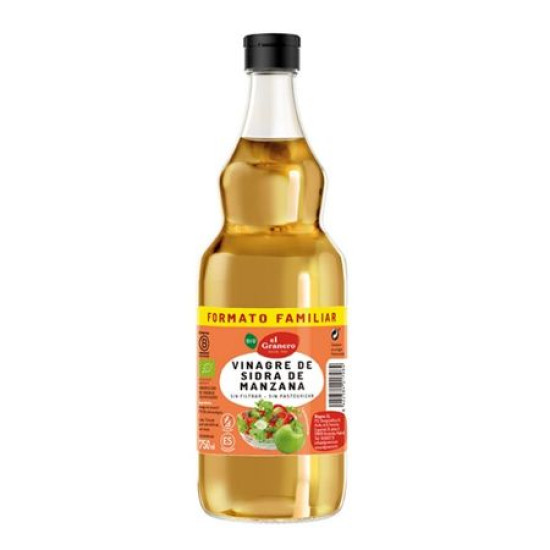 Apple Cider Vinegar 750ml El Granero ECO - Oils and Vinegars