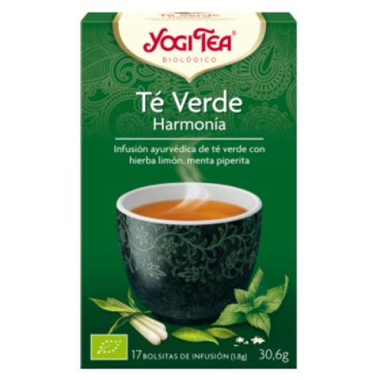 Yogi Tea Armonía Green 17 x 1,8 g ECO - Coffee and teas
