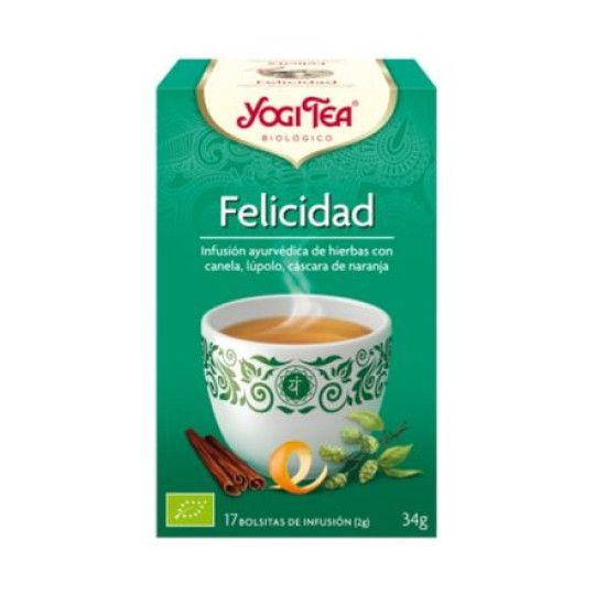 Yogi Tea Bonheur 17 x 1,8 g ECO - Café et thés