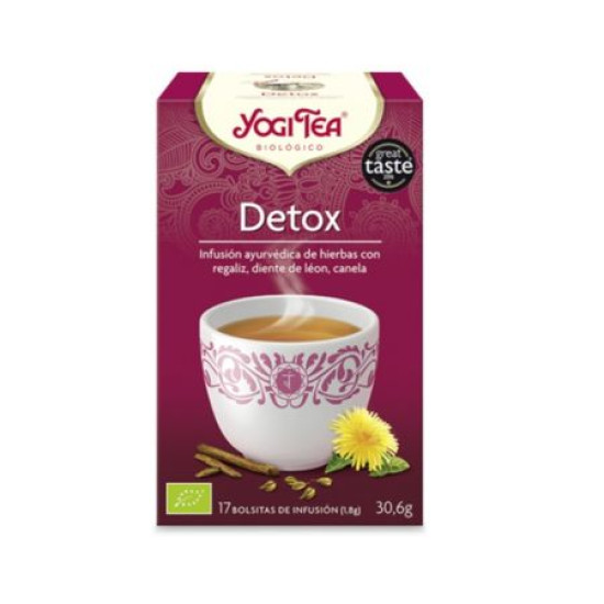 Yogi Tea Detox 17 X 1,8 G ECO - Cafe e infusiones