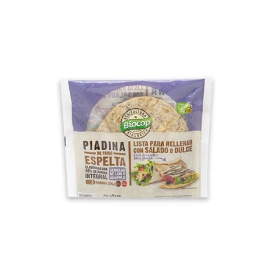 Spelt Piadina 225gr ECO Biocop - Bakery
