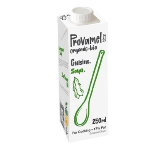 Soy Cream for Baking Provamel ECO 250ml - Sauces