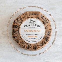 Queso Solidario Coronado Brie 350gr Claperol ECO
