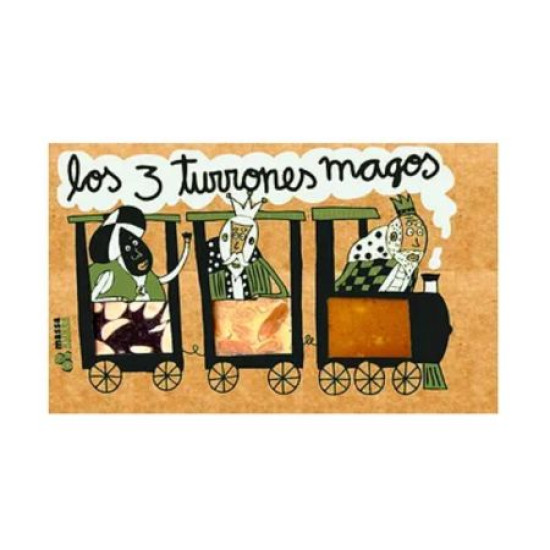 Els 3 Torrons Mags 300gr caixa Massa Xuxes ECO