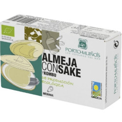Almejas con Sake y Kombu 83g Porto Muíños