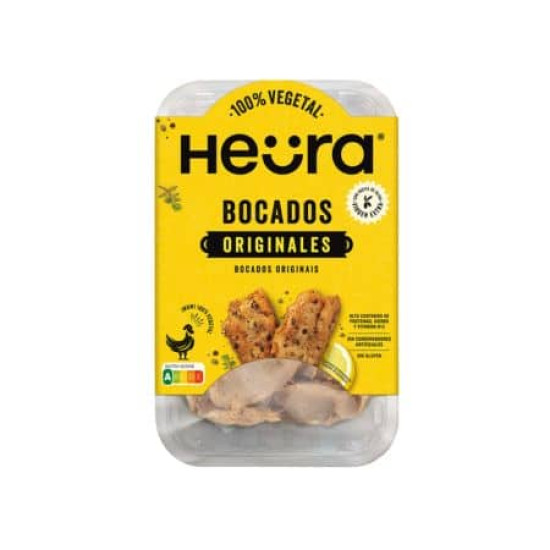 Pescuezos pollo Vegano Original 160g Heura - Embutidos y Carne Vegana