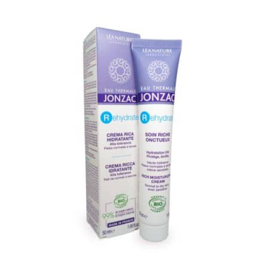 Réhydrater Crème hydratante riche 50ml Jonzac ECO - Soins Personnels