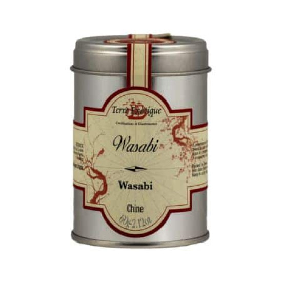 Wasabi En Polvo 60g Terre Exotique - Especias