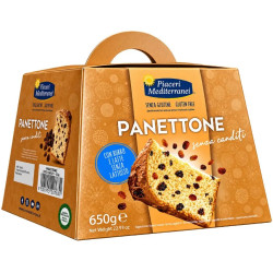 Gluten-Free Classic Panettone 650g Piaceri Mediterranei