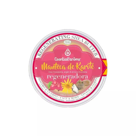 Manteca de Karite Regenerant 100gr Esentialarôms - Cuidado Personal